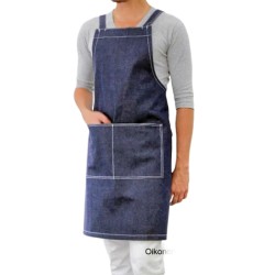 Ποδιά Ολόσωμη Denim